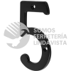 47858 NUCH-5N NUMERO CHICO DE LATON 5 NEGRO HERMEX