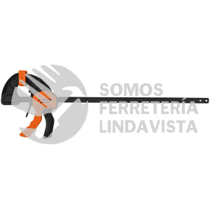 102629 PAR-218 PRENSA CON AJUSTE RAPIDO 18" USO RUDO TRUPER