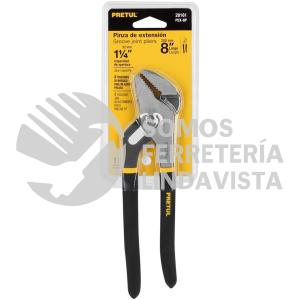 28161 PEX-8P PINZA DE EXTENSION 8" MANGO DE VINIL PRETUL