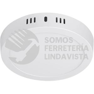 48257 PLA-205LC LUMINARIO BLANCO DE LED 12 W REDONDO TIPO PLAFON LUZ CALIDA VOLTECK