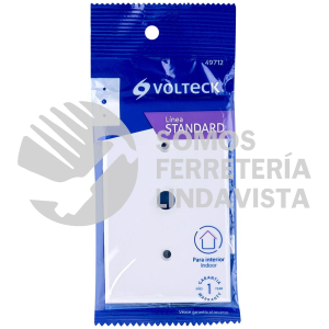 49712 PPDI-SB PLACA DE ABS PARA ATENUADOR STANDARD BLANCO VOLTECK