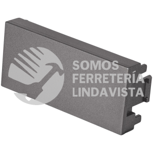 47832 TA-LA TAPON CIEGO ACERO INOX DE 1 MODULO LINEA LISBOA VOLTECK