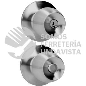 34POP POMO CILINDRICO MEDIA COPA FUNCION ENTRADA, ACERO INOXIDABLE, LLAVE ESTANDAR, BLISTER PROLOK