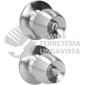 35POP POMO CILINDRICO MEDIA COPA FUNCION RECAMARA, ACERO INOXIDABLE, LLAVE ESTANDAR, BLISTER PROLOK