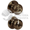 30POP POMO CILINDRICO OVALADO FUNCION BAÑO, LATON ANTIGUO, LLAVE ESTANDAR, BLISTER PROLOK
