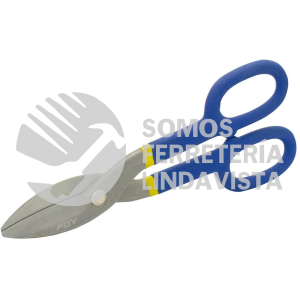 143134 TIJERAS PARA CON MANGO RUBBER GRIP HOJALATERO 10" FOY