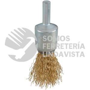 C847 C847 CARDA COPA ONDULADA ALAMBRE FINO 1-3/4" X 0.30 MM CON ZANCO 1/4" URREA