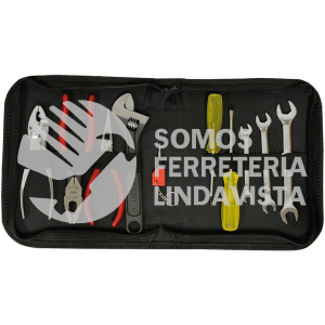 7A JUEGO COMBINADO DE HERRAMIENTA CON PORTAFOLIO, 10 PIEZAS URREA