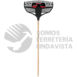 35193 EP-23X TRUTOUGH 23 TEETH PLASTIC LEAF RAKE W/WOOD HDL TRUPER