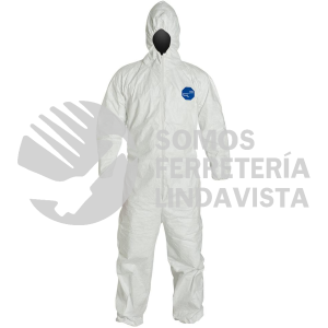 21500036-XXL TY127S OVEROL DESECHABLE EN TELA BLANCO TALLA XXL TYVEK  DUPONT