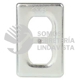 DS23G TAPA PARA CONDULET S RECTANGULAR PARA CONTACTO DUPLEX CHD