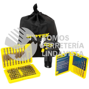 JTI4 JUEGO COMBINADO DE HERRAMIENTA DE TALADRO CON ACCESORIOS, 4 PIEZAS SURTEK