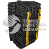 CPS19T1 CAJA PORTAHERRAMIENTAS PLÁSTICA CON BROCHES PLÁSTICOS Y CHAROLA 19" X 10.5" X 10", 15 PZ SURTEK