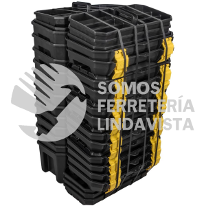 CPS19T1 CAJA PORTAHERRAMIENTAS PLÁSTICA CON BROCHES PLÁSTICOS Y CHAROLA 19" X 10.5" X 10", 15 PZ SURTEK