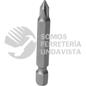 PPH02 PUNTA PHILLIPS DE PODER PARA DESTORNILLADOR HEXÁGONO DE 1/4", #0 X 2" 5 PIEZAS SURTEK