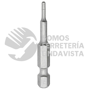 PHE62 PUNTA HEXAGONAL DE PODER MÉTRICA HEXÁGONO DE 1/4", 6 MM X 2" 5 PIEZAS SURTEK