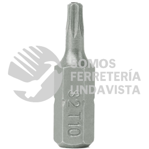 PTO151 PUNTA TORX PARA DESTORNILLADOR HEXÁGONO DE 1/4", T15 X 1" 5 PIEZAS SURTEK