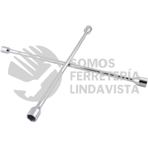 7650L LLAVE DE CRUZ CROMADA PARA MINIBUS Y CAMIONETA DOBLE RODADO 26" SURTEK
