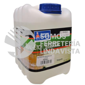 W04KA63-4 DESOXIDANTE DESENGRASANTE TIPO DUAL ETCH SHERWIN WILLIAMS (PRESENTACION PORRON DE 4 LTS)