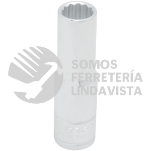 5315M DADO LARGO CUADRO DE 1/2", 12 PUNTAS, METRICO, 15 MM URREA