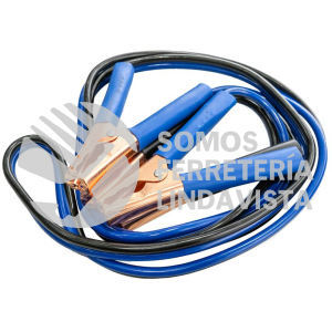 140975 JUEGO DE CABLES PARA PASAR CORRIENTE CALIBRE 10 DE 2 M FOY