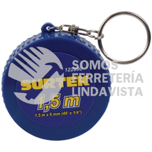 122090 LLAVERO DE MINI FLEXOMETRO 1.5 M SURTEK