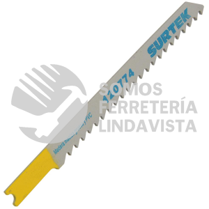 120774 SEGUETA PARA SIERRA CALADORA 8 DPP, ACABADO ESTANDAR, ZANCO U, 5 PIEZAS SURTEK