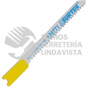 120771 SEGUETA PARA SIERRA CALADORA 14 DPP, ACABADO FINO, ZANCO U, 5 PIEZAS SURTEK