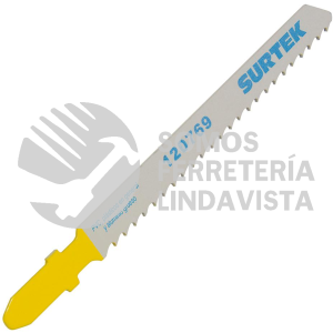 120769 SEGUETA PARA SIERRA CALADORA 8 DPP, ESTANDAR, ZANCO T, 5 PIEZAS SURTEK