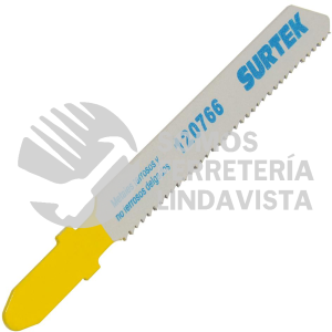 120766 SEGUETA PARA SIERRA CALADORA 18 DPP, SUPER FINO, ZANCO T, 5 PIEZAS SURTEK