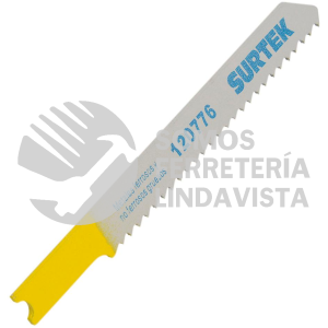 120776 SEGUETA PARA SIERRA CALADORA 12 DPP, FINO, ZANCO U, 5 PIEZAS SURTEK