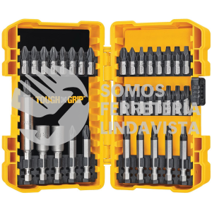 DWA35SET KIT DE PUNTAS PARA ATORNILLADOR DE IMPACTO 35 PIEZAS DEWALT