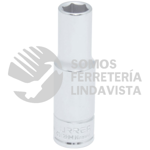 5312HM DADO LARGO CUADRO DE 1/2", 6 PUNTAS, METRICO, 12 MM URREA