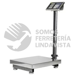 NEP TN BASCULA INDUSTRIAL DIGITAL 150KG CON MASTIL 100V/240V 50CM X 40CM NOVAL
