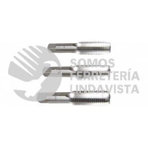 108473 JUEGO DE MACHUELOS ACERO AL CARBON 5/8"-11 H STD