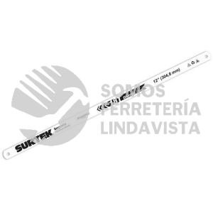 SBM182-1 SEGUETA BIMETALICA EN BLISTER 12", 18 DPP, 1 PIEZA SURTEK