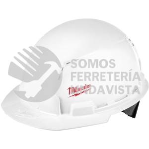 48-73-1001 CASCO RIGIDO DE SEGURIDAD VENTILADO CON VISERA FRONTAL CON ACCESORIOS BOLT TIPO 1 CLASE C MILWAUKEE