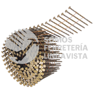 CR200 CLAVOS EN ROLLO DE 300 PARA CLAVADORA NEUMATICA CALIBRE 12 LARGO 2" SURTEK