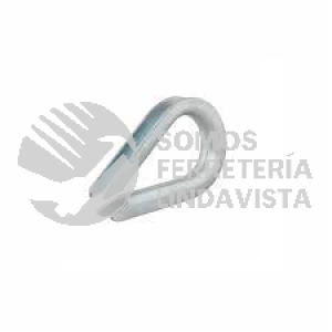 SH5104 CUELLO GALVANIZADO 1/2" P/CABLE DE ACERO DOGOTULS