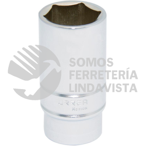 5332HM DADO LARGO CUADRO DE 1/2", 6 PUNTAS, METRICO, 32 MM URREA