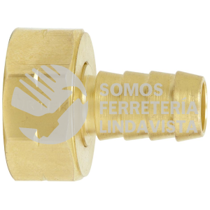 130371 CONECTOR PARA MANGUERA DE RIEGO DE LATON, 1/2" MACHO SURTEK