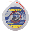130804 NAILON PARA DESBROZADORA CUADRADO, 3.7 MM X 24 M SURTEK