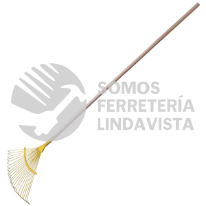 130596 ESCOBA METALICA CURVA DE 22 DIENTES REDONDOS SURTEK
