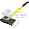 HMFV3 1/2 HACHA TIPO MICHIGAN DE CABEZA FORJADA EN ACERO CON MANGO DE FIBRA DE VIDRIO DE 36", 3-1/2 SURTEK