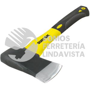 HC1 1/2F HACHA CAZADORA CON CABEZA FORJADA EN ACERO CON MANGO DE FIBRA DE VIDRIO 14", 1-1/2 LB SURTEK