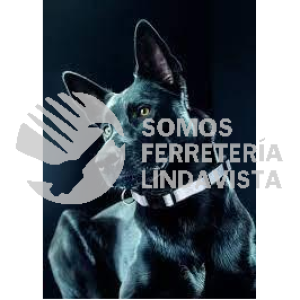 613108 COLLAR PARA MASCOTA REFLECTANTE XS, NEGRO PETIT MASCOTAS