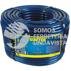 M34S100 MANGUERA PARA JARDIN TEJIDO SPIDER 3/4", 100 M SURTEK