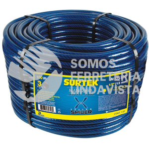 M1S50 MANGUERA PARA JARDIN TEJIDO SPIDER 1", 50 M SURTEK