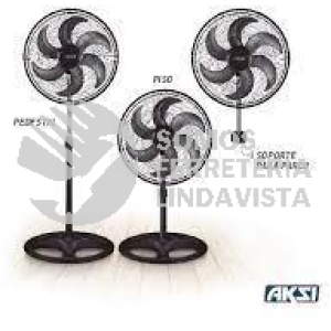 127302 VENTILADOR DE PISO, PEDESTAL Y PARDED DE 18"" AKSI