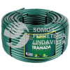 M34T100POR MT MANGUERA TRAMADA VERDE 3/4" ROLLO 100M VENTA POR METRO SURTEK